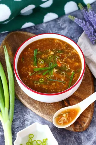 HOT & SOUR CHICKEN SOUP